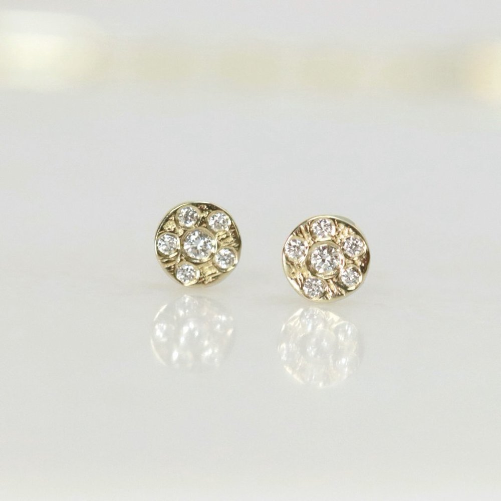 Diamond Stud Earrings (pair)